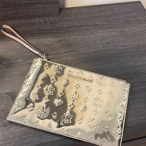 Michael Kors Gold Wristlet Clutch